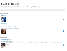 Tablet Screenshot of holething.com
